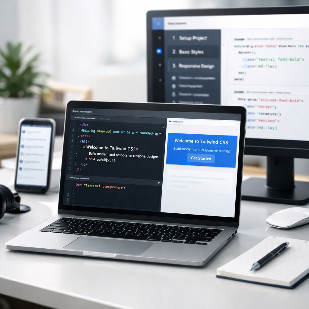 Tutorial CSS Tailwind: Styling Rapid și Modern în 2025
